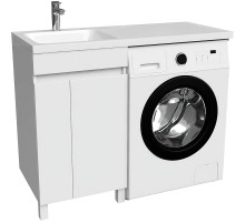 Тумба с раковиной Iddis Optima Home 110 L OPH11LDi95K Белый