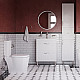 Купить Тумба с раковиной Iddis Oxford 80 OXF80W0i95K Белая в магазине сантехники Santeh-Crystal.ru