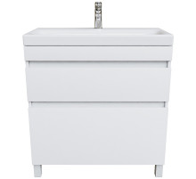 Тумба с раковиной Iddis Zodiac 80 ZOD8CBFi95K Белая