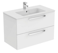 Тумба под раковину Ideal Standard Tempo 80 E3242WG подвесная Белая глянцевая