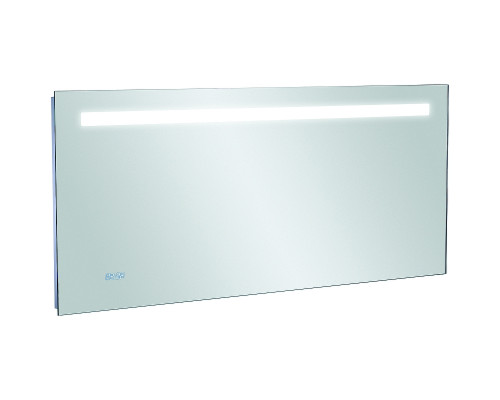 Приобрести Зеркало Jacob Delafon 140 EB1165-NF с подсветкой с часами, подогревом и ИК-выключателем в магазине сантехники Santeh-Crystal.ru