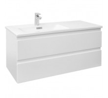 Тумба под раковину Jacob Delafon Madeleine 100 L EB2054-J5 подвесная Белая глянцевая