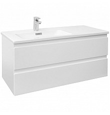 Тумба под раковину Jacob Delafon Madeleine 100 L EB2054-J51 подвесная Белая матовая