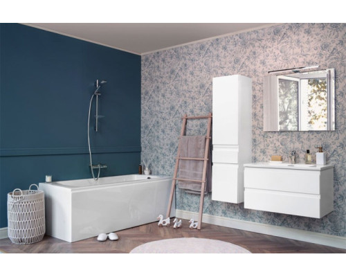 Купить Тумба под раковину Jacob Delafon Madeleine 80 EB2053-J51 подвесная Белый матовый в магазине сантехники Santeh-Crystal.ru