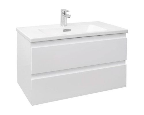 Купить Тумба под раковину Jacob Delafon Madeleine 80 EB2053-J51 подвесная Белый матовый в магазине сантехники Santeh-Crystal.ru