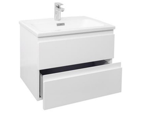 Купить Тумба под раковину Jacob Delafon Madeleine 60 EB2052-J52 подвесная Черный глянец в магазине сантехники Santeh-Crystal.ru