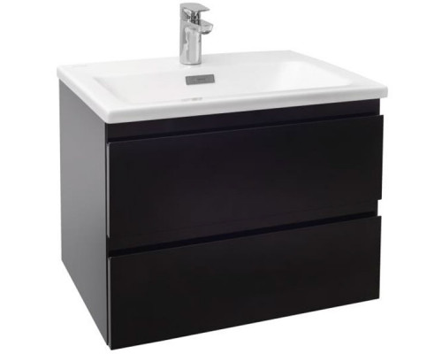 Купить Тумба под раковину Jacob Delafon Madeleine 60 EB2052-J52 подвесная Черный глянец в магазине сантехники Santeh-Crystal.ru