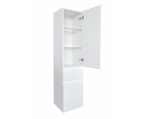 Купить Шкаф пенал Jacob Delafon Madeleine 35 EB2069D-J51 R подвесной Белый матовый в магазине сантехники Santeh-Crystal.ru