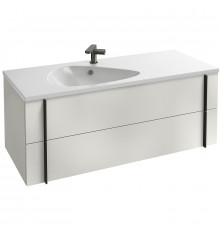 Тумба под раковину Jacob Delafon Nouvelle Vague 120 EB3035-G1C подвесная Белая глянцевая