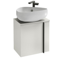 Тумба под раковину Jacob Delafon Nouvelle Vague 45 L EB3045G-G1C подвесная Белый глянец