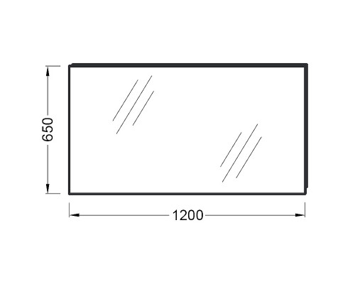 Купить Зеркало Jacob Delafon Odeon Up 120 EB1085-NF подвесное в магазине сантехники Santeh-Crystal.ru