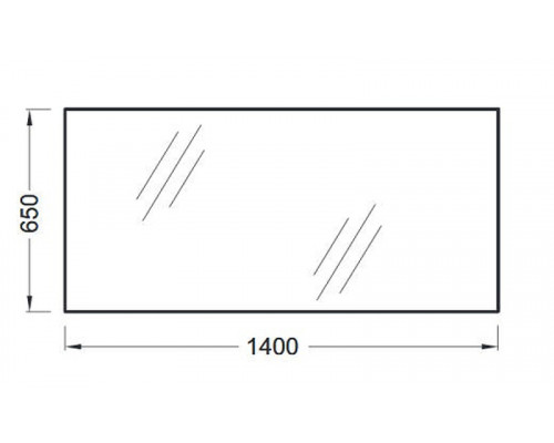 Купить Зеркало Jacob Delafon Odeon Up 140 EB1190-NF подвесное в магазине сантехники Santeh-Crystal.ru