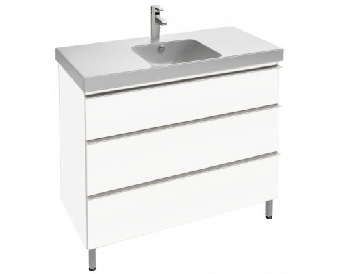 Приобрести Тумба под раковину Jacob Delafon Odeon Up 105 EB994-N18 Белая в магазине сантехники Santeh-Crystal.ru