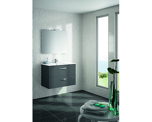 Приобрести Тумба под раковину Jacob Delafon Ola 81 EB391RU-N14 подвесная Серый антрацит в магазине сантехники Santeh-Crystal.ru