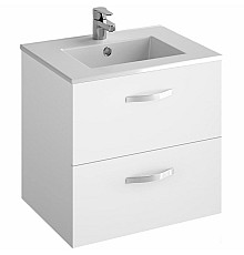 Тумба под раковину Jacob Delafon Ola 61 EB390RU-J5 подвесная Белая глянцевая