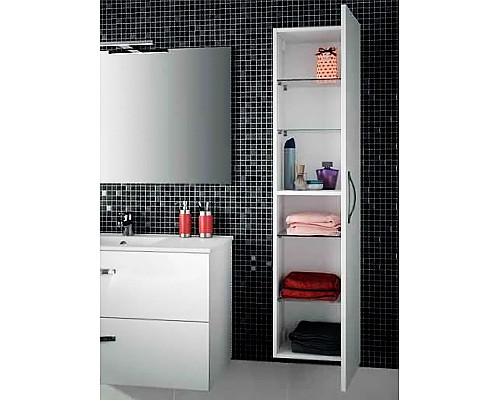 Купить Тумба под раковину Jacob Delafon Ola 61 EB390RU-J5 подвесная Белая глянцевая в магазине сантехники Santeh-Crystal.ru