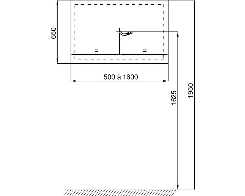 Купить Зеркало Jacob Delafon Replique 80 EB1472-NF с подсветкой с инфракрасным выключателем с функцией антипар в магазине сантехники Santeh-Crystal.ru