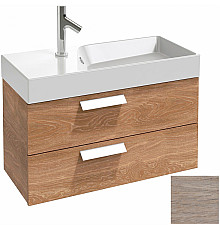 Тумба под раковину Jacob Delafon Rythmik 80 EB1303-E10 подвесная Квебекский дуб