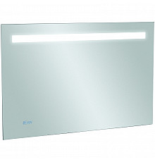 Зеркало Jacob Delafon Rythmik Formilia 100 EB1161-NF с подсветкой с часами, подогревом и ИК-выключателем