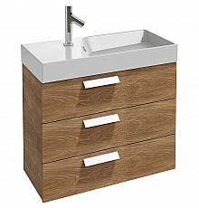 Тумба под раковину Jacob Delafon Rythmik 80 EB1309-E70 подвесная Арлингтонгский Дуб