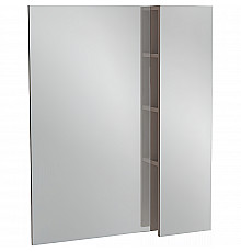 Зеркало со шкафом Jacob Delafon Soprano 78 EB1336-NF Серый