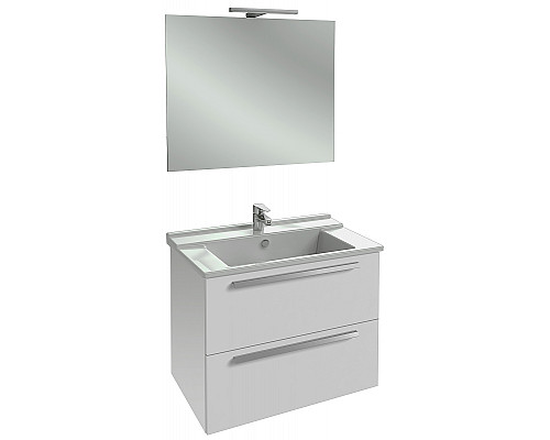 Приобрести Тумба под раковину Jacob Delafon Struktura 77 EB1277-N18 подвесная Белая в магазине сантехники Santeh-Crystal.ru