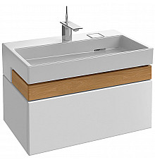 Тумба под раковину Jacob Delafon Terrace 80 EB1186-G1C подвесная Белая глянцевая