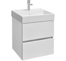 Тумба под раковину Jacob Delafon Tolbiac 50 EB1378-J5 подвесная Белая глянцевая