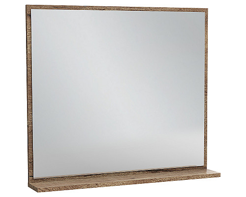 Заказать Зеркало Jacob Delafon Vivienne 80 EB1597-E52 с полкой Дуб табак в магазине сантехники Santeh-Crystal.ru