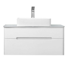 Тумба под раковину Jorno Bosko 100 Bos.01.100/P/W подвесная Белая