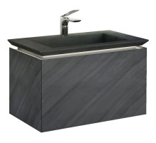 Тумба под раковину Jorno Incline 80 Inc.01.80/P/Bet/JR подвесная Бетон