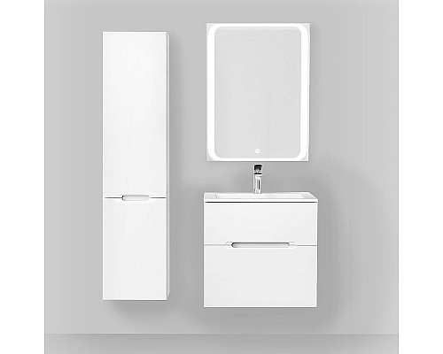 Santeh-Crystal.ru: Зеркало Jorno Modul 65 Mоl.02.60/W с подсветкой с сенсорным выключателем Приобрести Зеркало Jorno Modul 65 Mоl.02.60/W с подсветкой с сенсорным выключателем в магазине сантехники Santeh-Crystal.ru