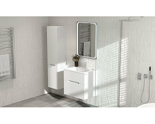 Santeh-Crystal.ru: Тумба под раковину Jorno Modul 65 Mоl.01.62/P/W подвесная Белый глянец Приобрести Тумба под раковину Jorno Modul 65 Mоl.01.62/P/W подвесная Белый глянец в магазине сантехники Santeh-Crystal.ru
