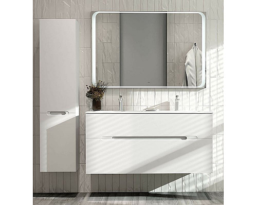 Santeh-Crystal.ru: Зеркало Jorno Modul 120 Mоl.02.120/W с подсветкой с сенсорным выключателем Заказать Зеркало Jorno Modul 120 Mоl.02.120/W с подсветкой с сенсорным выключателем в магазине сантехники Santeh-Crystal.ru