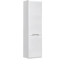 Шкаф пенал Jorno Moduo Slim 33 R Mod.04.115/P/W подвесной Белый глянец