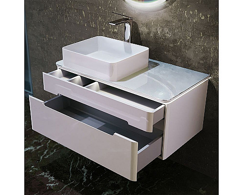 Santeh-Crystal.ru: Тумба под раковину Jorno Shine 90 Shi.01.90/P/W подвесная Белый глянец Купить Тумба под раковину Jorno Shine 90 Shi.01.90/P/W подвесная Белый глянец в магазине сантехники Santeh-Crystal.ru