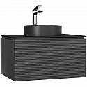 Тумба под раковину Jorno Stone 80 Stn.01.80/P/A/JR подвесная Антрацит Тумба под раковину Jorno Stone 80 Stn.01.80/P/A/JR подвесная Антрацит