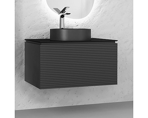 Santeh-Crystal.ru: Тумба под раковину Jorno Stone 80 Stn.01.80/P/A/JR подвесная Антрацит Купить Тумба под раковину Jorno Stone 80 Stn.01.80/P/A/JR подвесная Антрацит в магазине сантехники Santeh-Crystal.ru