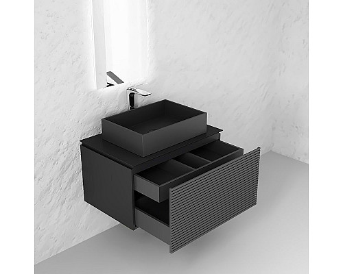Santeh-Crystal.ru: Тумба под раковину Jorno Stone 80 Stn.01.80/P/A/JR подвесная Антрацит Купить Тумба под раковину Jorno Stone 80 Stn.01.80/P/A/JR подвесная Антрацит в магазине сантехники Santeh-Crystal.ru