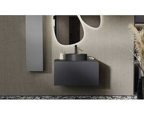Santeh-Crystal.ru: Тумба под раковину Jorno Stone 80 Stn.01.80/P/A/JR подвесная Антрацит Купить Тумба под раковину Jorno Stone 80 Stn.01.80/P/A/JR подвесная Антрацит в магазине сантехники Santeh-Crystal.ru