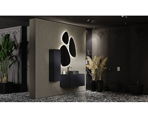 Santeh-Crystal.ru: Тумба под раковину Jorno Stone 80 Stn.01.80/P/A/JR подвесная Антрацит Купить Тумба под раковину Jorno Stone 80 Stn.01.80/P/A/JR подвесная Антрацит в магазине сантехники Santeh-Crystal.ru
