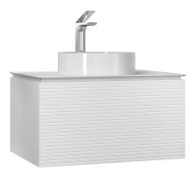 Тумба под раковину Jorno Stone 80 Stn.01.80/P/W/JR подвесная Белая