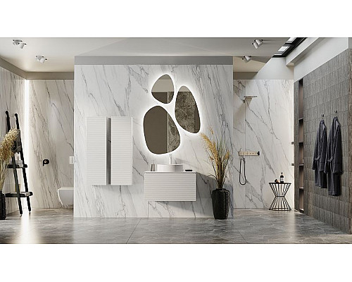 Santeh-Crystal.ru: Тумба под раковину Jorno Stone 80 Stn.01.80/P/W/JR подвесная Белая Заказать Тумба под раковину Jorno Stone 80 Stn.01.80/P/W/JR подвесная Белая в магазине сантехники Santeh-Crystal.ru