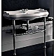 Купить Консоль под раковину Kerasan Retro 100 730090 Хром в магазине сантехники Santeh-Crystal.ru
