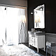 Купить Зеркало Kerasan Retro 90 734530 Белое матовое в магазине сантехники Santeh-Crystal.ru