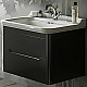 Купить Тумба под раковину Kerasan Waldorf 74 925631 подвесная Nero matt в магазине сантехники Santeh-Crystal.ru