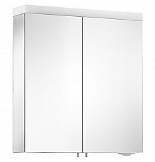 Зеркальный шкаф Keuco Royal Reflex.2 65 24202 171301 с подсветкой Серебрянный