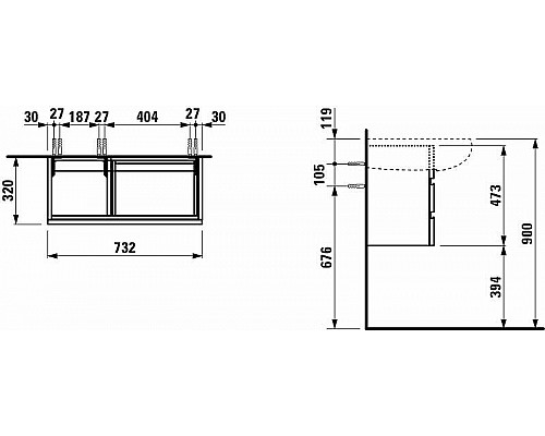 Santeh-Crystal.ru: Тумба под раковину Laufen Alessi One 90 L 4.2447.0.097.630.1 подвесная Орех Заказать Тумба под раковину Laufen Alessi One 90 L 4.2447.0.097.630.1 подвесная Орех в магазине сантехники Santeh-Crystal.ru