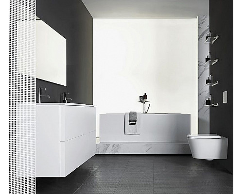 Santeh-Crystal.ru: Тумба с раковиной Laufen Kartell 80 8.6033.5.640.104.1 подвесная Белая Купить Тумба с раковиной Laufen Kartell 80 8.6033.5.640.104.1 подвесная Белая в магазине сантехники Santeh-Crystal.ru