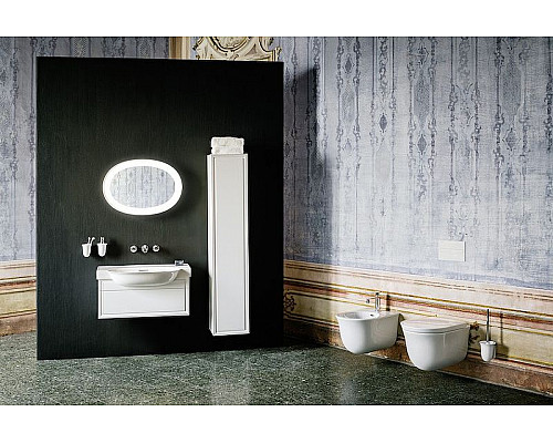 Santeh-Crystal.ru: Зеркало Laufen The New Classic 50 4.0607.0.085.757.1 с подсветкой Белое матовое Купить Зеркало Laufen The New Classic 50 4.0607.0.085.757.1 с подсветкой Белое матовое в магазине сантехники Santeh-Crystal.ru